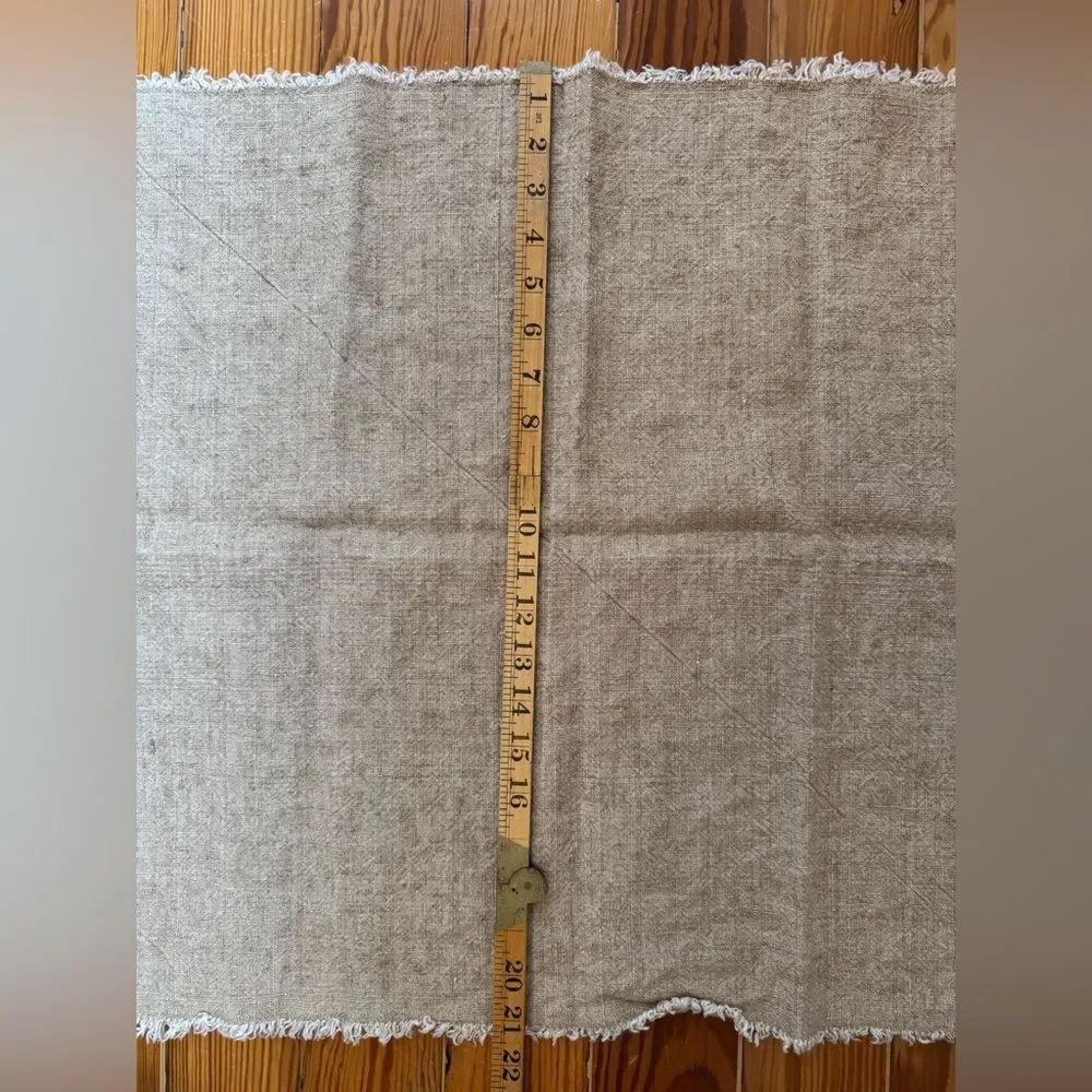Pottery Barn Fringed Napkins
